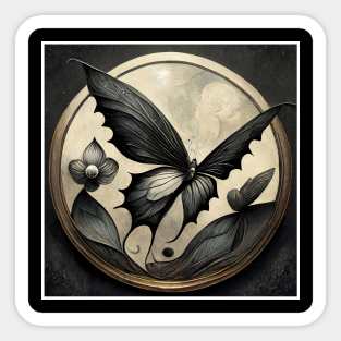 Mystical Butterfly Sticker